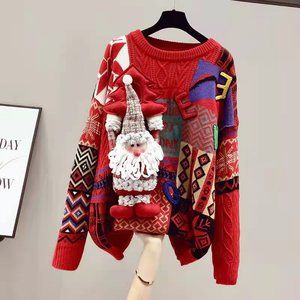Women's Christmas theme sweater